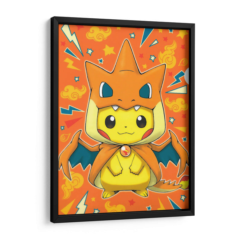 Pikacharmeleon | Cuadro decorativo de Canvas Lab