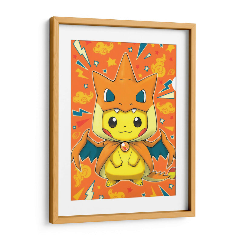 Pikacharmeleon | Cuadro decorativo de Canvas Lab