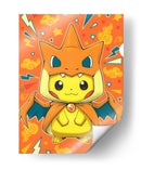 Pikacharmeleon | Cuadro decorativo de Canvas Lab