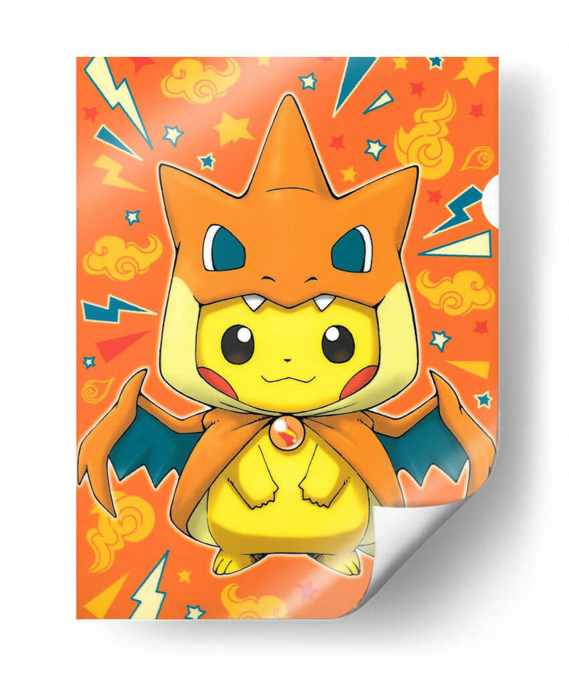 Pikacharmeleon | Cuadro decorativo de Canvas Lab