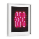 Pink hi | Cuadro decorativo de Canvas Lab