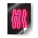 Pink hi | Cuadro decorativo de Canvas Lab