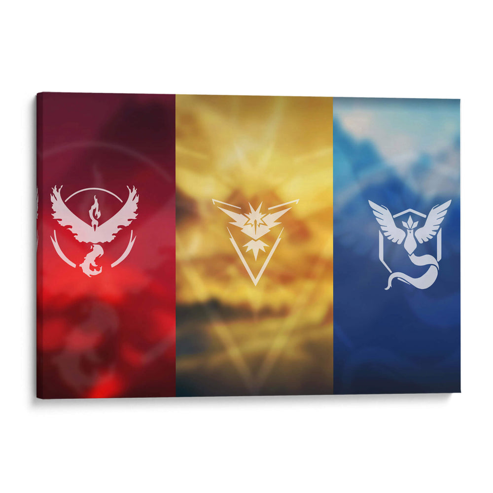 Pokémon Go | Cuadro decorativo de Canvas Lab