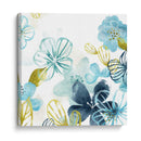 Aqua Flora Ii - June Erica Vess | Cuadro decorativo de Canvas Lab
