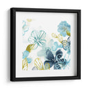 Aqua Flora Ii - June Erica Vess | Cuadro decorativo de Canvas Lab