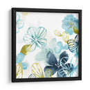 Aqua Flora Ii - June Erica Vess | Cuadro decorativo de Canvas Lab