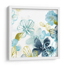 Aqua Flora Ii - June Erica Vess | Cuadro decorativo de Canvas Lab