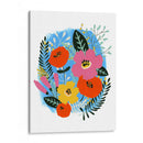 Bouquet Brights I - June Erica Vess | Cuadro decorativo de Canvas Lab