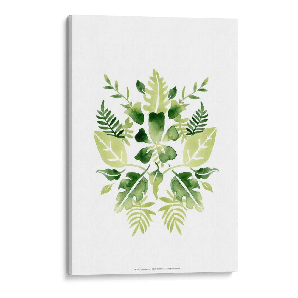 Viñeta Verde I - June Erica Vess | Cuadro decorativo de Canvas Lab
