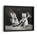 Gatitos jardineros | Cuadro decorativo de Canvas Lab
