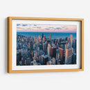 Rascacielos con reflejos rosados | Cuadro decorativo de Canvas Lab