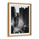 Rascacielos en negro | Cuadro decorativo de Canvas Lab