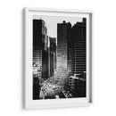 Rascacielos en negro | Cuadro decorativo de Canvas Lab