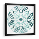 Aqua Medallions V - June Erica Vess | Cuadro decorativo de Canvas Lab