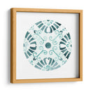 Aqua Medallions V - June Erica Vess | Cuadro decorativo de Canvas Lab