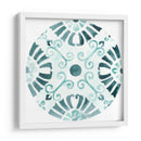Aqua Medallions V - June Erica Vess | Cuadro decorativo de Canvas Lab