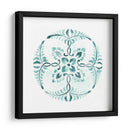 Aqua Medallions Vi - June Erica Vess | Cuadro decorativo de Canvas Lab