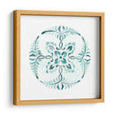 Aqua Medallions Vi - June Erica Vess | Cuadro decorativo de Canvas Lab