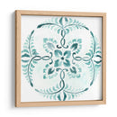 Aqua Medallions Vi - June Erica Vess | Cuadro decorativo de Canvas Lab