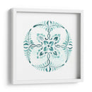 Aqua Medallions Vi - June Erica Vess | Cuadro decorativo de Canvas Lab