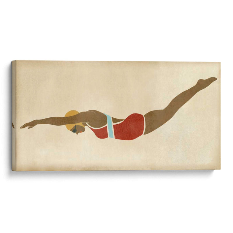 Vintage Diver Ii - June Erica Vess | Cuadro decorativo de Canvas Lab