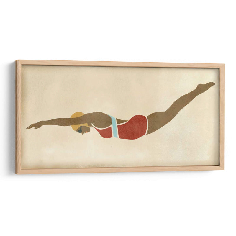 Vintage Diver Ii - June Erica Vess | Cuadro decorativo de Canvas Lab