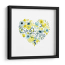 Sincero Floral I - June Erica Vess | Cuadro decorativo de Canvas Lab