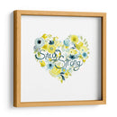 Sincero Floral I - June Erica Vess | Cuadro decorativo de Canvas Lab