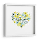 Sincero Floral I - June Erica Vess | Cuadro decorativo de Canvas Lab