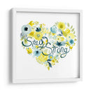 Sincero Floral I - June Erica Vess | Cuadro decorativo de Canvas Lab