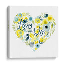 Heartfelt Floral Ii - June Erica Vess | Cuadro decorativo de Canvas Lab