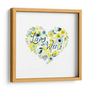 Heartfelt Floral Ii - June Erica Vess | Cuadro decorativo de Canvas Lab