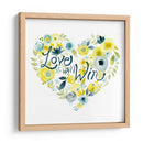 Heartfelt Floral Ii - June Erica Vess | Cuadro decorativo de Canvas Lab