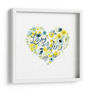 Heartfelt Floral Ii - June Erica Vess | Cuadro decorativo de Canvas Lab