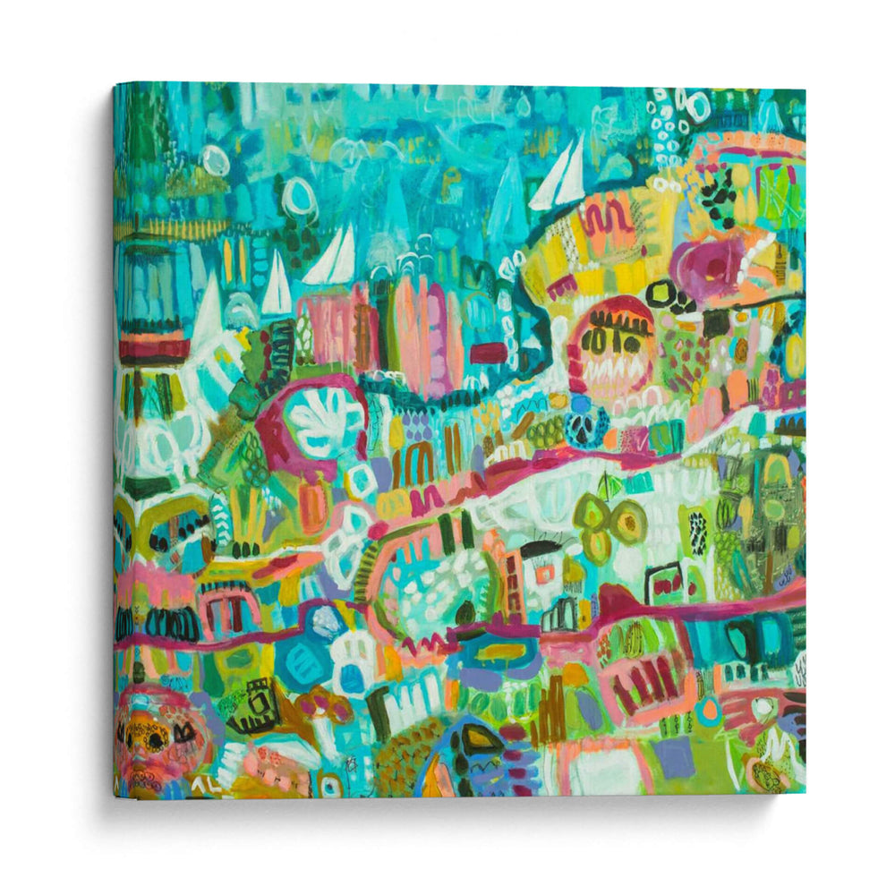 Abstract Marina Iii - Karen Fields | Cuadro decorativo de Canvas Lab
