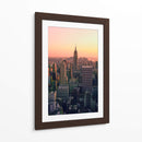 Se filtra el rosa sobre Nueva York | Cuadro decorativo de Canvas Lab