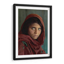Sharbat Gula | Cuadro decorativo de Canvas Lab