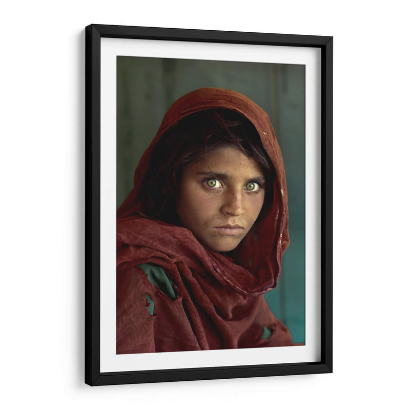 Sharbat Gula | Cuadro decorativo de Canvas Lab