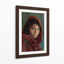 Sharbat Gula | Cuadro decorativo de Canvas Lab