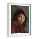 Sharbat Gula | Cuadro decorativo de Canvas Lab