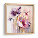 Plum Poppies I - Leticia Herrera | Cuadro decorativo de Canvas Lab