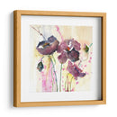 Poppies De Ciruela Ii - Leticia Herrera | Cuadro decorativo de Canvas Lab