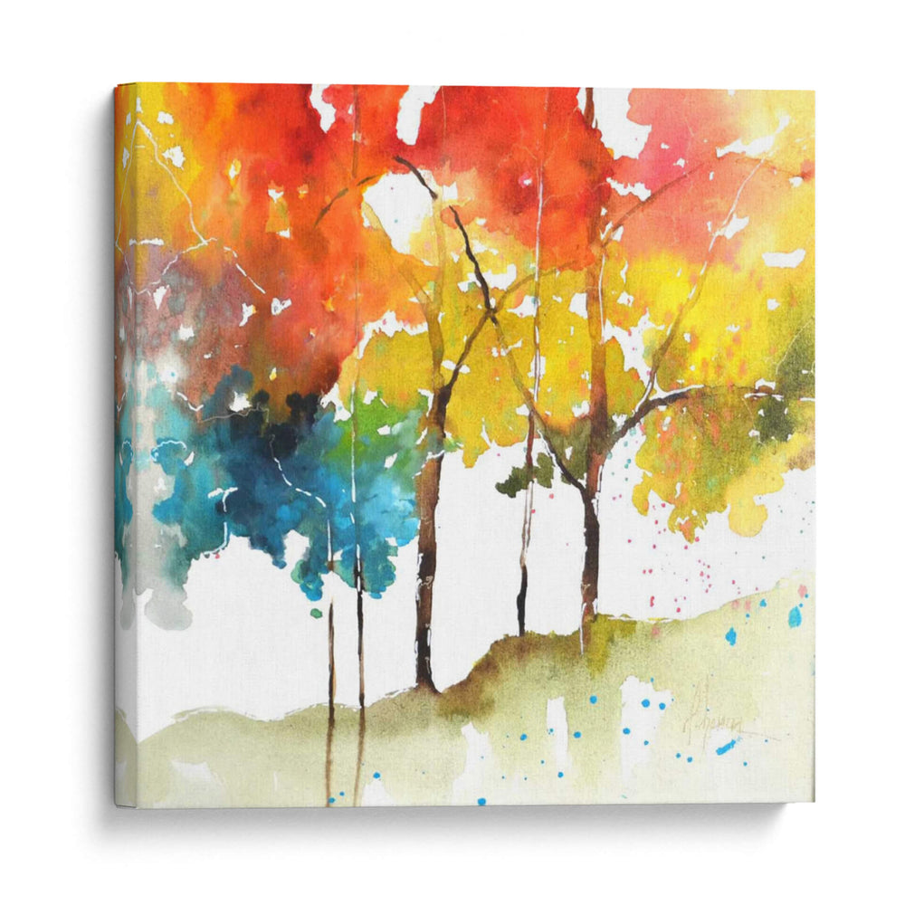 Árboles Arcoiris Ii - Leticia Herrera | Cuadro decorativo de Canvas Lab