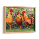 Gallos En Lugar I - Marcia Matcham | Cuadro decorativo de Canvas Lab