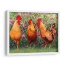 Gallos En Lugar I - Marcia Matcham | Cuadro decorativo de Canvas Lab