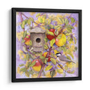 Chickadee Y Manzanas - Marcia Matcham | Cuadro decorativo de Canvas Lab