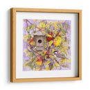 Chickadee Y Manzanas - Marcia Matcham | Cuadro decorativo de Canvas Lab
