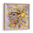 Chickadee Y Manzanas - Marcia Matcham | Cuadro decorativo de Canvas Lab