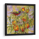 Bunting Pintado Y Melocotones - Marcia Matcham | Cuadro decorativo de Canvas Lab
