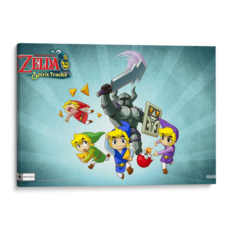 Spirit Tracks Legend of Zelda | Cuadro decorativo de Canvas Lab